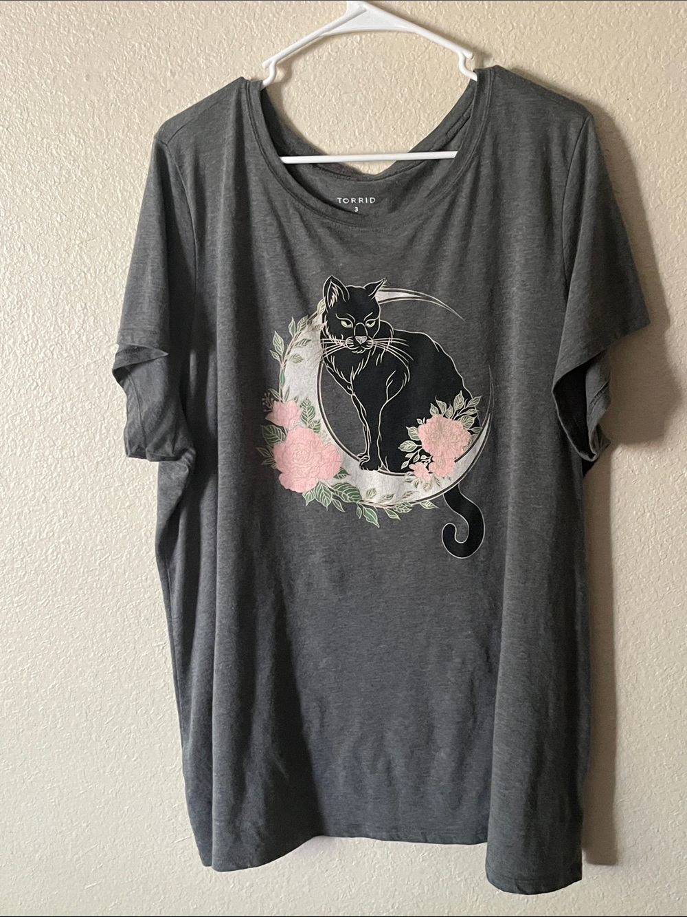 Women’s Torrid 3x Black Cat Soft Tee